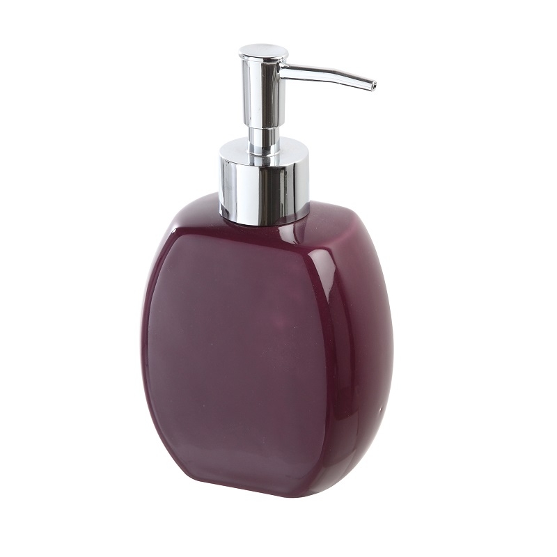 Dispenser in ceramica viola linea parigi Feridras 275015-b - Giordanojolly