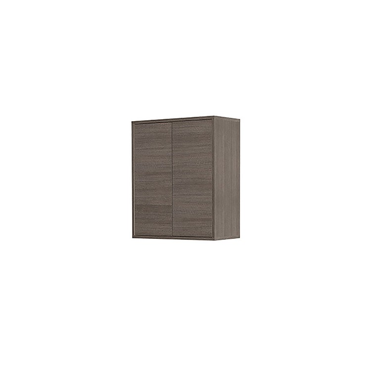 Pensile da bagno sospeso 60x72 cm rovere scuro con 2 ante Mondo 2.0 Feridras