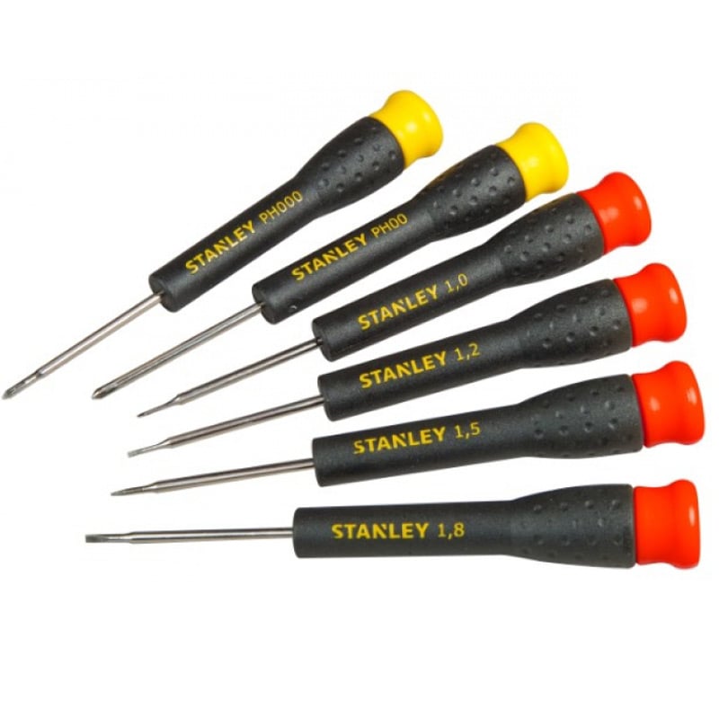 Set 6 giraviti di precisione Stanley 62631