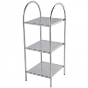 Carrello Portaoggetti 3 Ripiani 50x35x100,5 cm con Ruote in Acciaio e  Truciolato Marrone – acquista su Giordano Shop